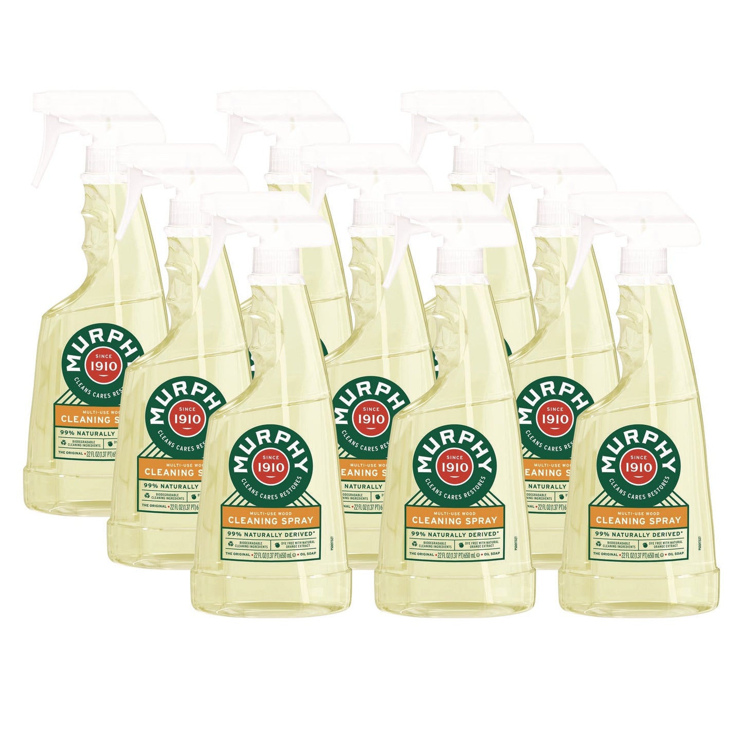 Murphy Orange Oil Soap Multi-purpose Wood Cleaner Spray, 22 Ounce Bottle