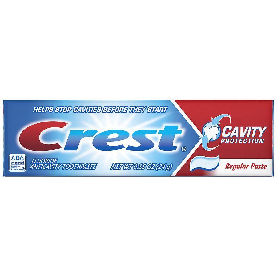 Crest Toothpaste, Cavity Protection, Regular Paste 0.85 Oz