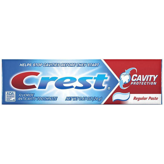 Crest Toothpaste, Cavity Protection, Regular Paste 0.85 Oz