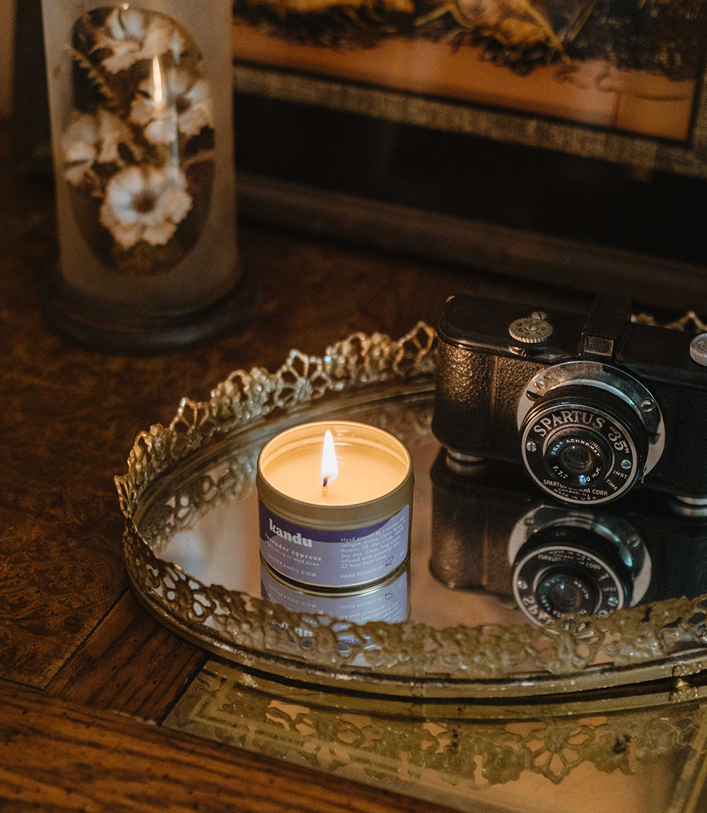 lavender cypress 3oz candle - Osadia Concept Store