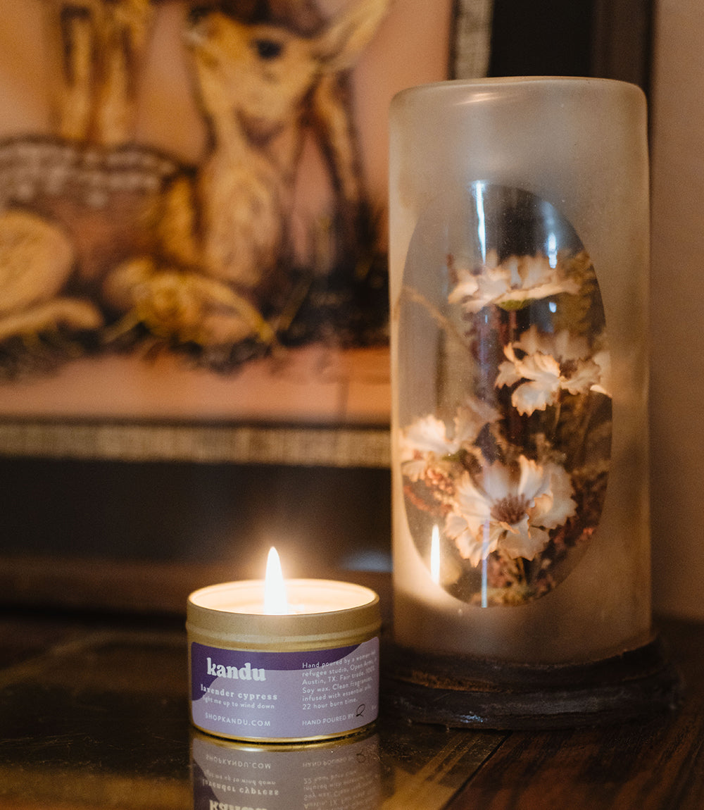 lavender cypress 3oz candle - Osadia Concept Store