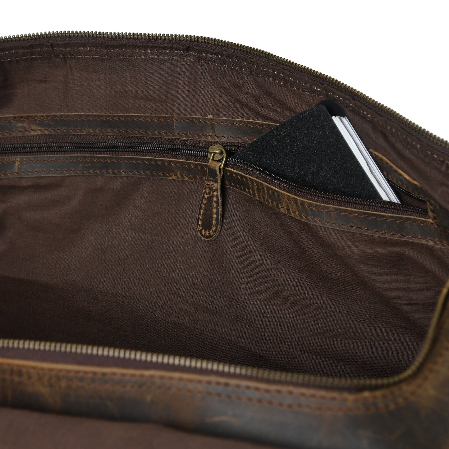 The Bolton Flap Duffel- Dark Brown - Osadia Concept Store