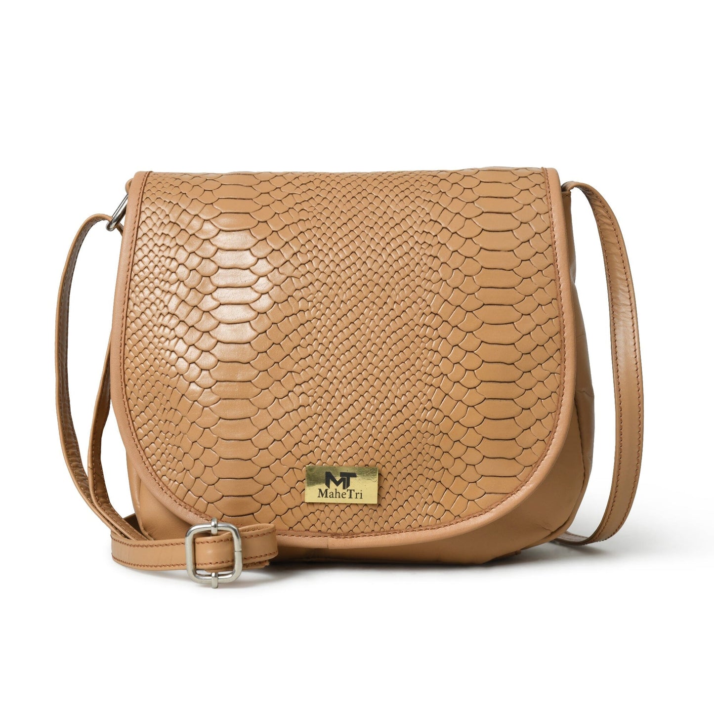 The Croco Satchel- Beige - Osadia Concept Store