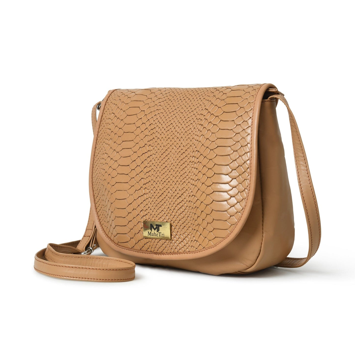 The Croco Satchel- Beige - Osadia Concept Store