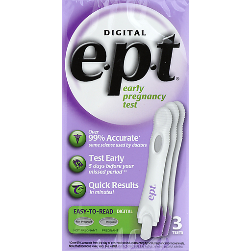 E.p.t Early Pregnancy Test, Digital