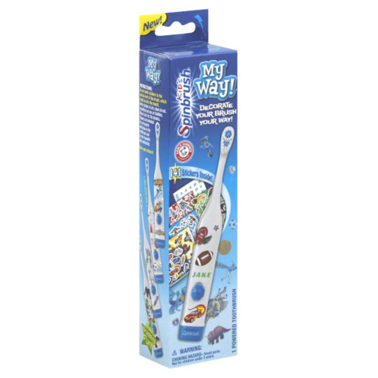 Arm & Hammer Kid's Spinbrush My Way! Soft Powered Toothbrush