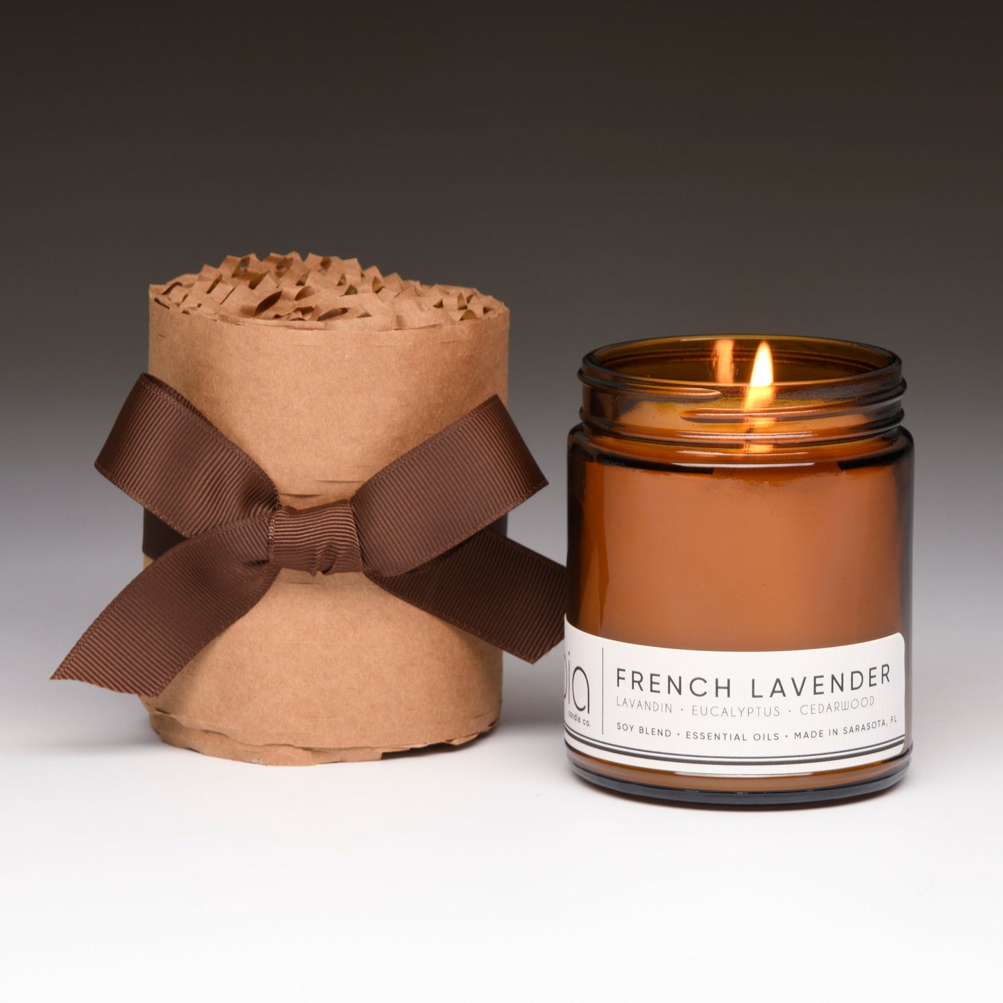 French Lavender Soy Blend Candle — Lavender, Eucalyptus & Cedarwood