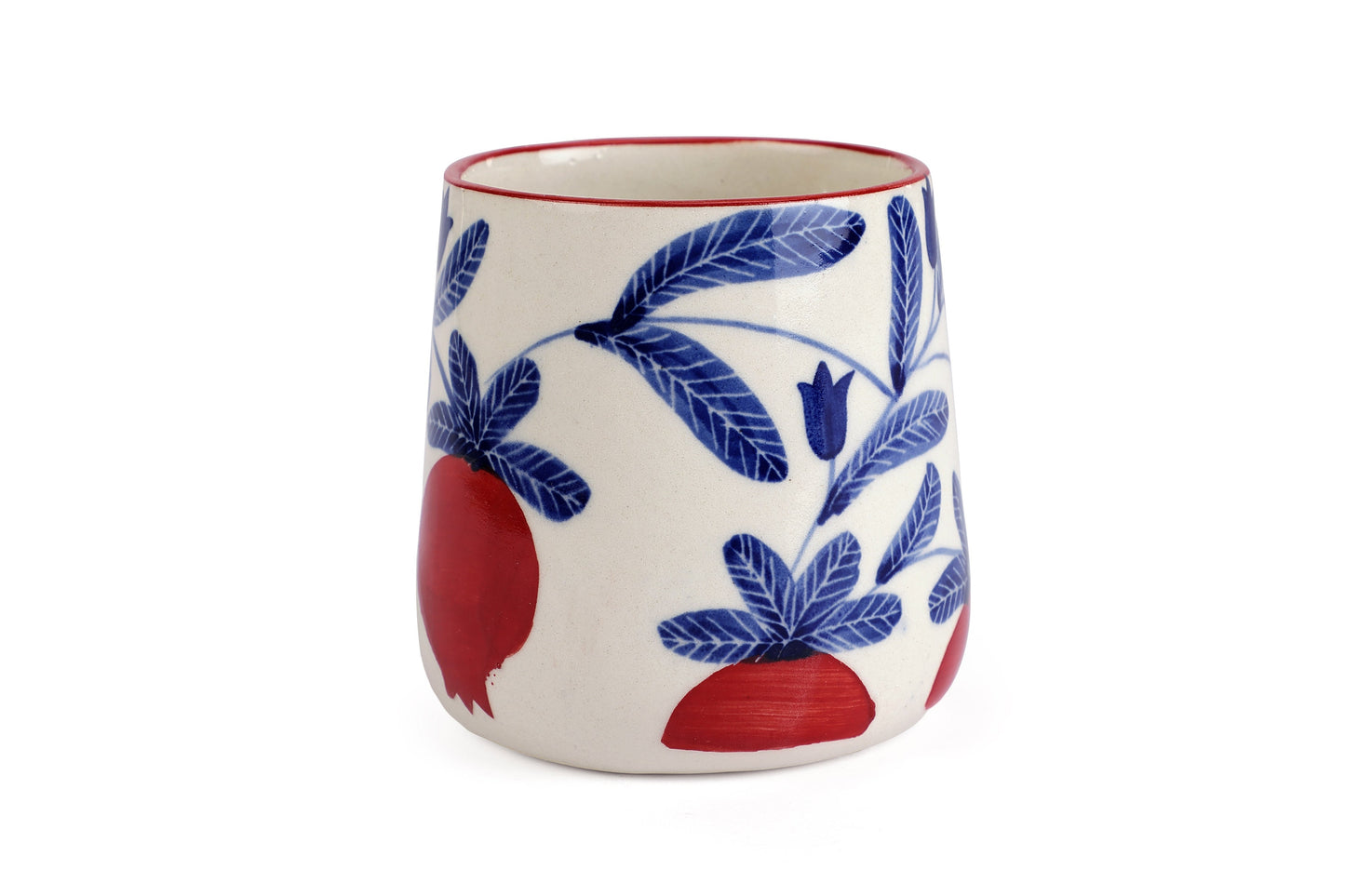 Anaar Coffee Mug- Red ,  3.5 X 3 Inches  (set of 2)