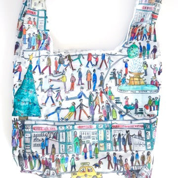 Bryant Park Winter Village Reusable Shopping Bag