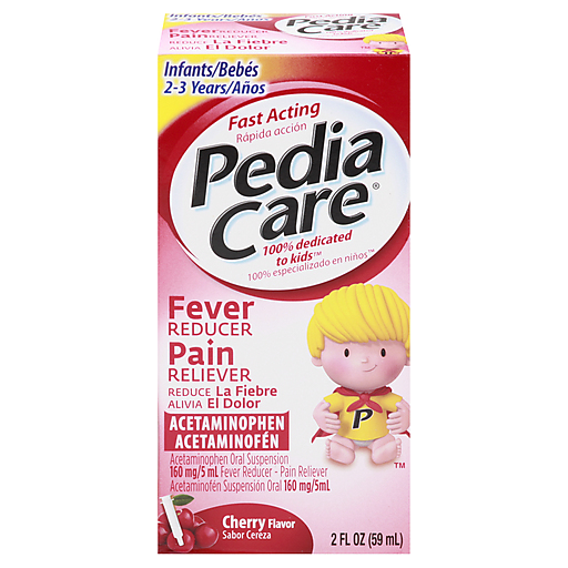 Pediacare Fever Reducer/Pain Reliever, Cherry Flavor