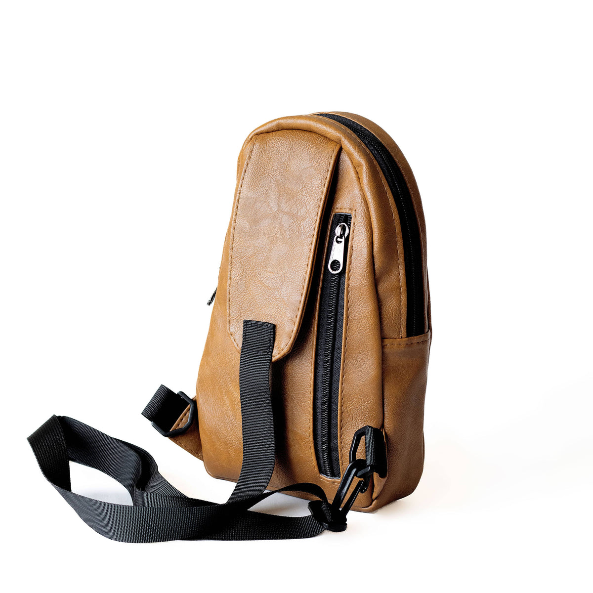 Vegan Leather Sling Bag for Women | Buru Small Crossbody Bag for Men