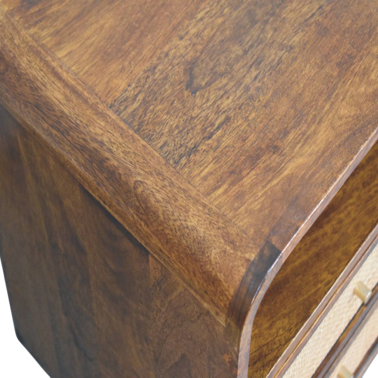 Solid Wood Larissa Chestnut Nightstand