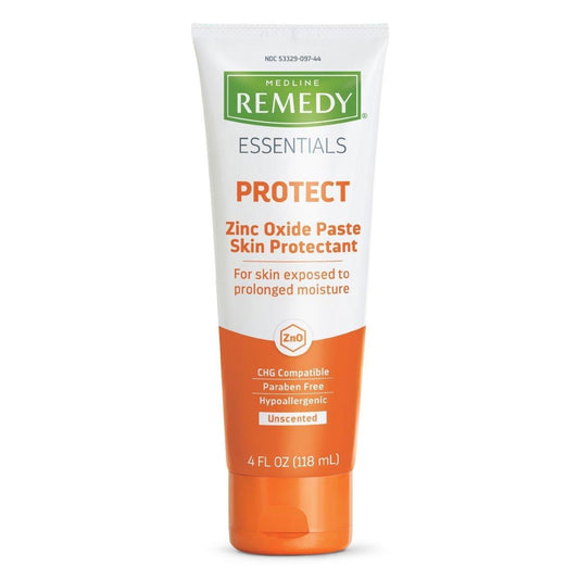 Medline Remedy Essentials Zinc Skin Protectant Paste, 4oz
