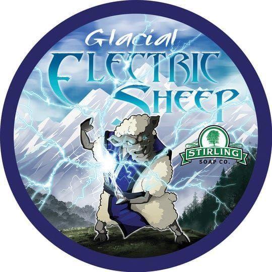 Stirling Soap Co. Electric Sheep Glacial Shaving Collection