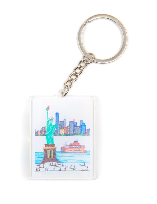 Statue of Liberty Keychain