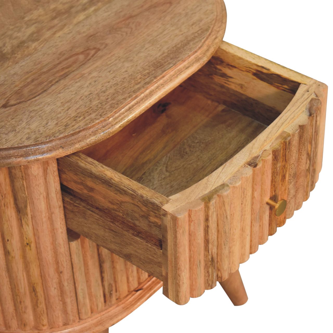 Solid Wood Soba Nordic Bedside Table