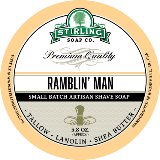 Stirling Soap Co. Ramblin' Man Shaving Collection