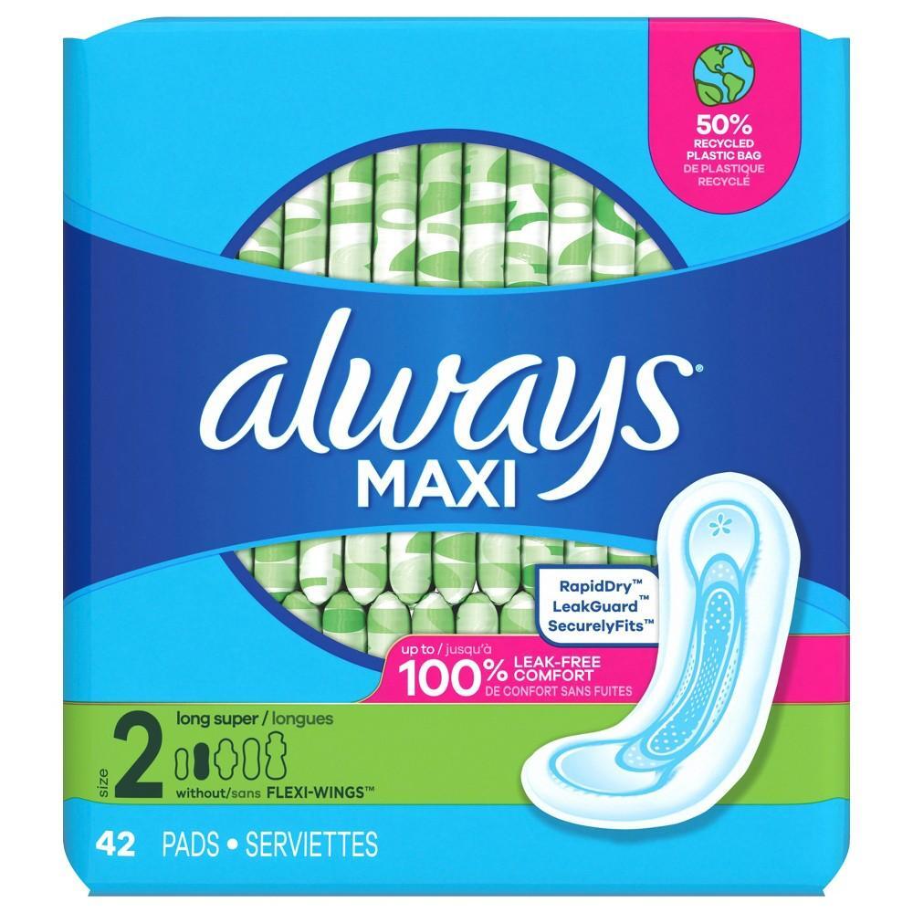 Always Maxi Long Super Size 2 Pads