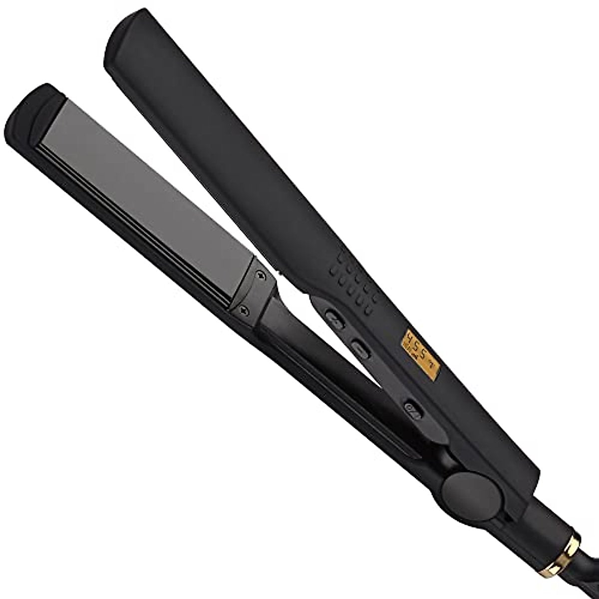 Hot Tools Black Gold Digital Salon Flat Iron - 1-1/4" #HT7117BG