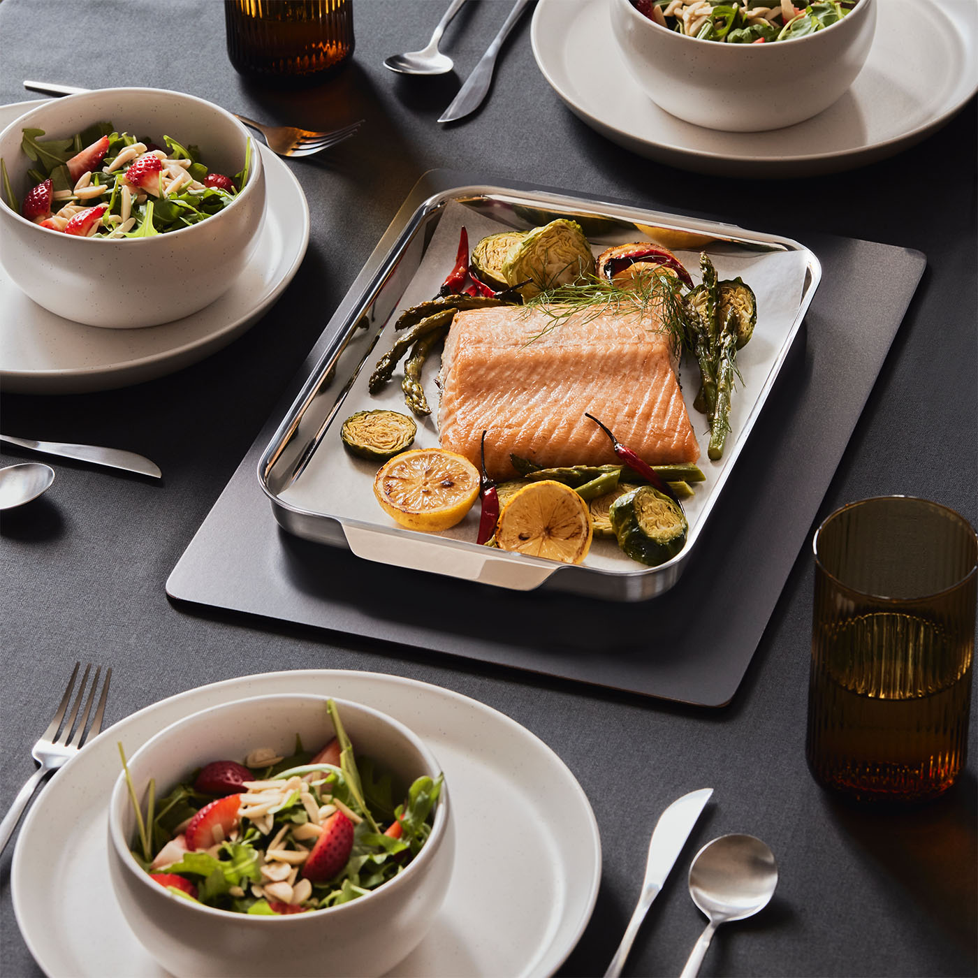 Stainless Steel Quarter Sheet Pan - Oven & BBQ