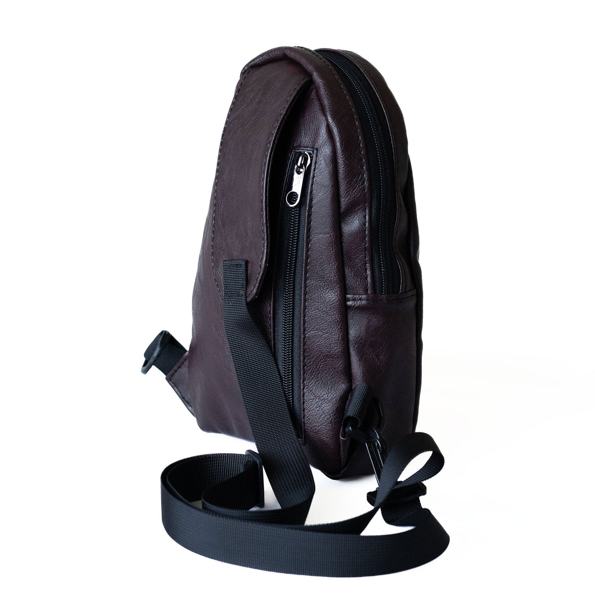 Vegan Leather Sling Bag for Women | Buru Small Crossbody Bag for Men