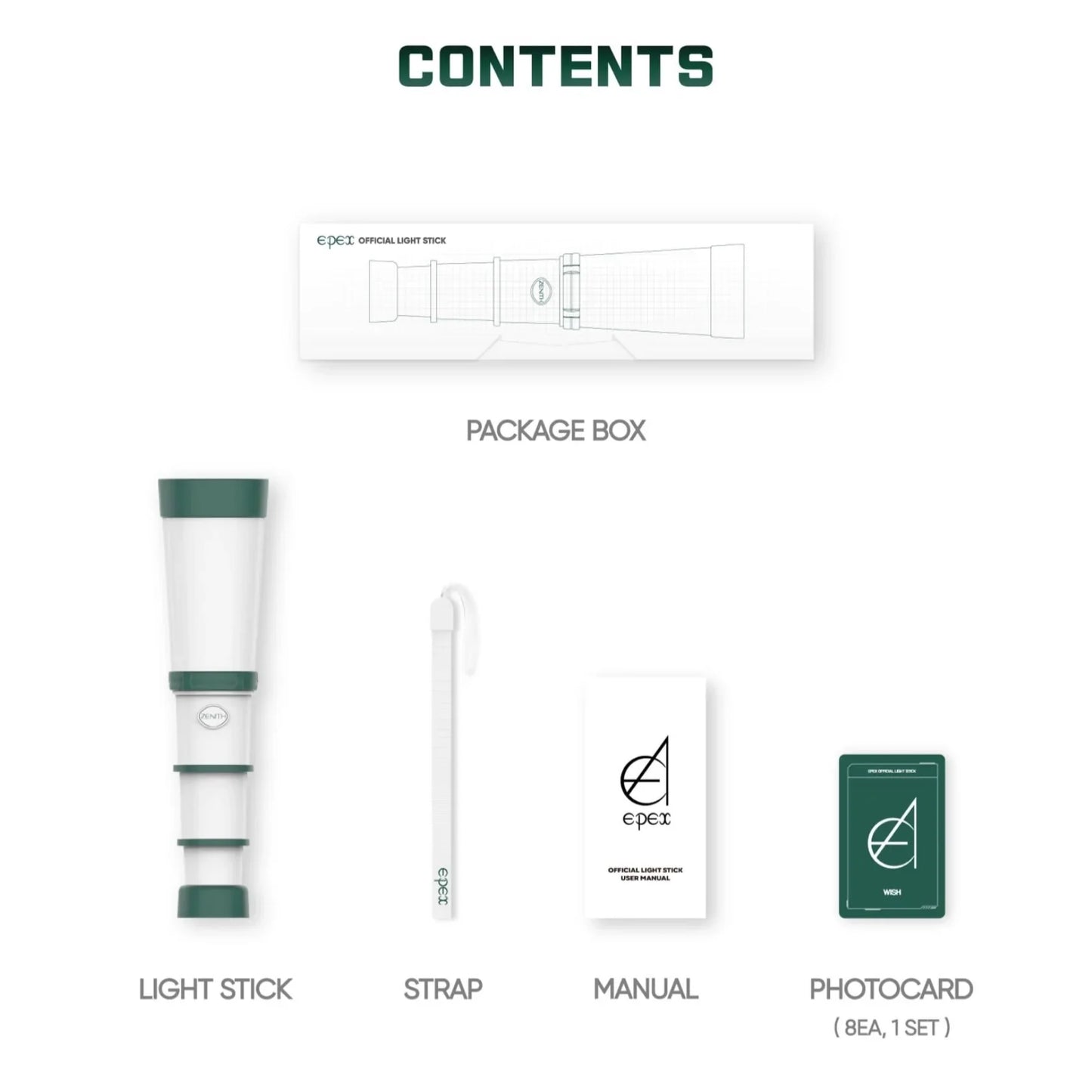 EPEX Official Lightstick - Osadia Concept Store