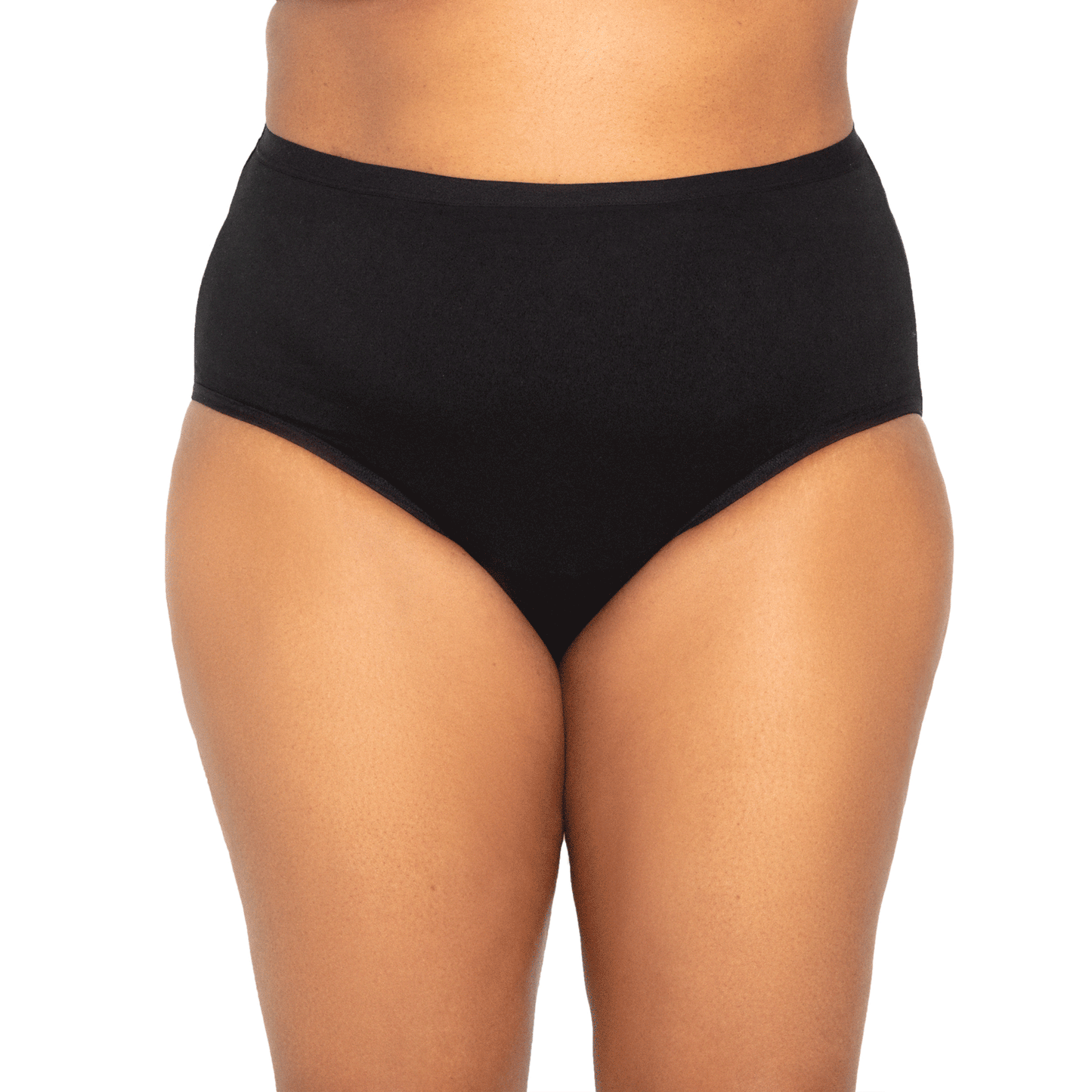 The High Waisted Period. in Microfiber For Medium Flows