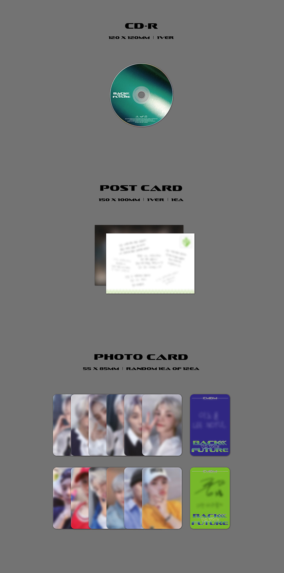 Cmdm 1st Single Album - Back To The Future