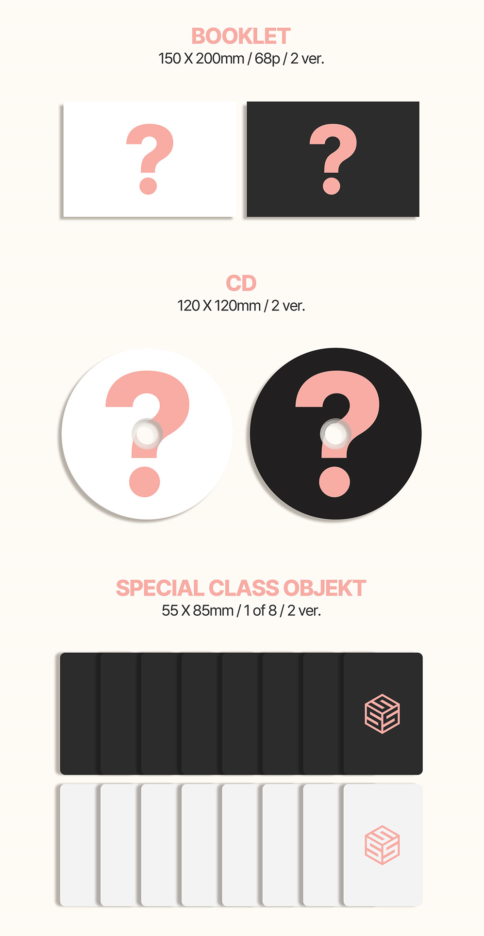 Triples Mini Album - Krystal Eyes Aesthetic - Osadia Concept Store