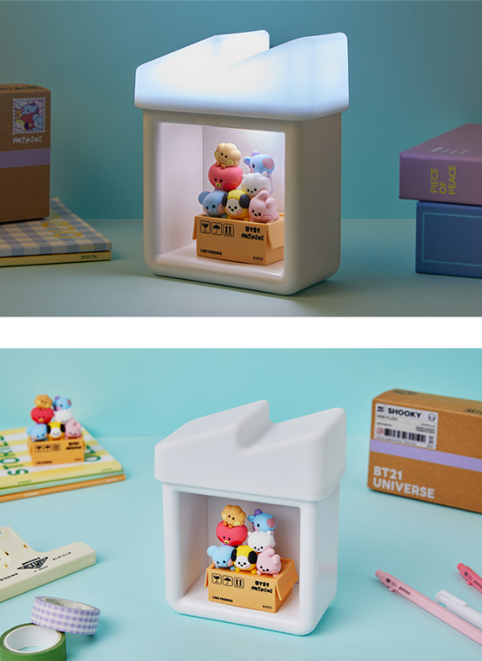 BTS x BT21 Minini House Figure Mood Lamp