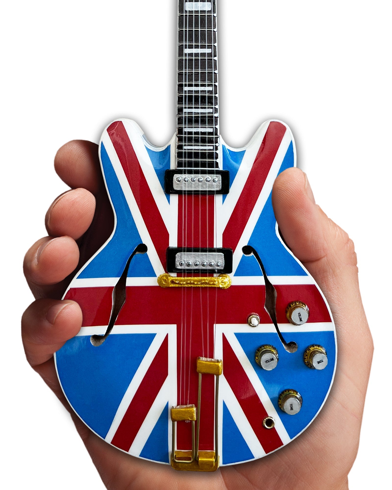 Epiphone "Union Jack Sheraton” Casino 1:4 Scale Mini Guitar Model - UK Flag - Osadia Concept Store