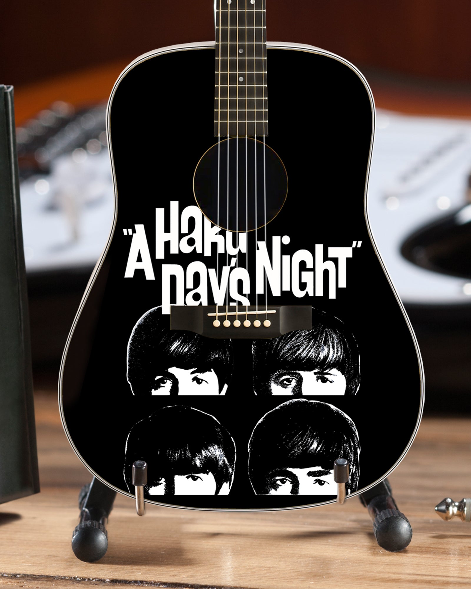 ALBUM TRIBUTES SET OF 3 - A Hard Day's Night - HELP! - Abbey Road - Radio Days Licensed Mini Acoustic - Osadia Concept Store