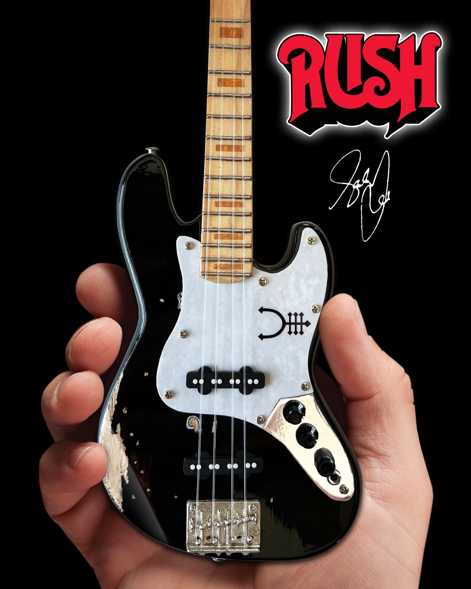 Geddy Lee Vintage Tour Edition Mini Fender™ Jazz™ Bass Model Officially Licensed - Osadia Concept Store