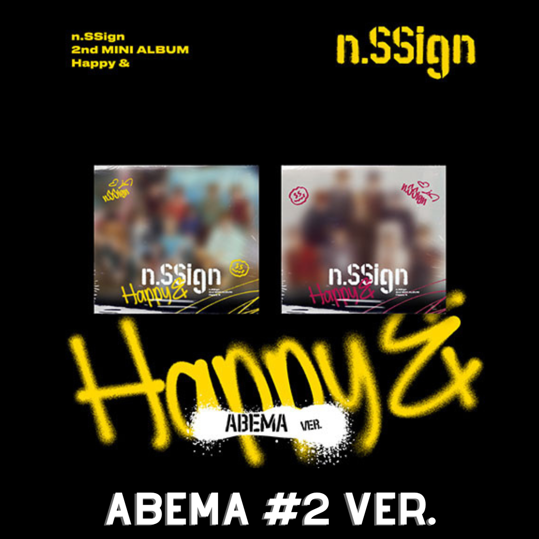 N.Ssign 2nd Mini Album - Happy & (Abema Ver.)