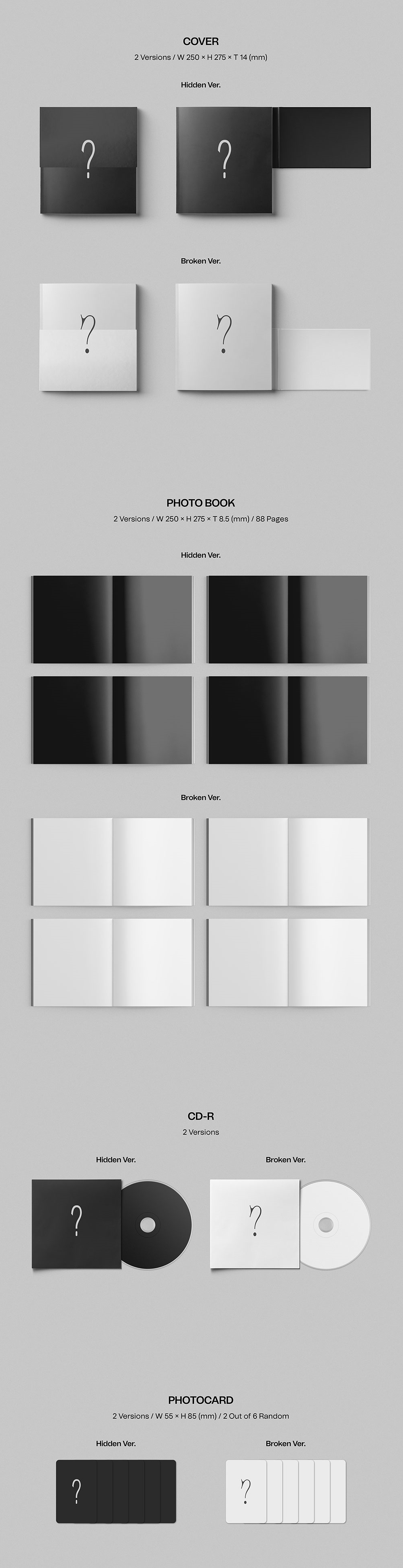 Hwang Min Hyun 1st Mini Album - Truth Or Lie