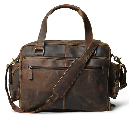 Floyd Handmade Buffalo Leather Office Briefcase - Osadia Concept Store