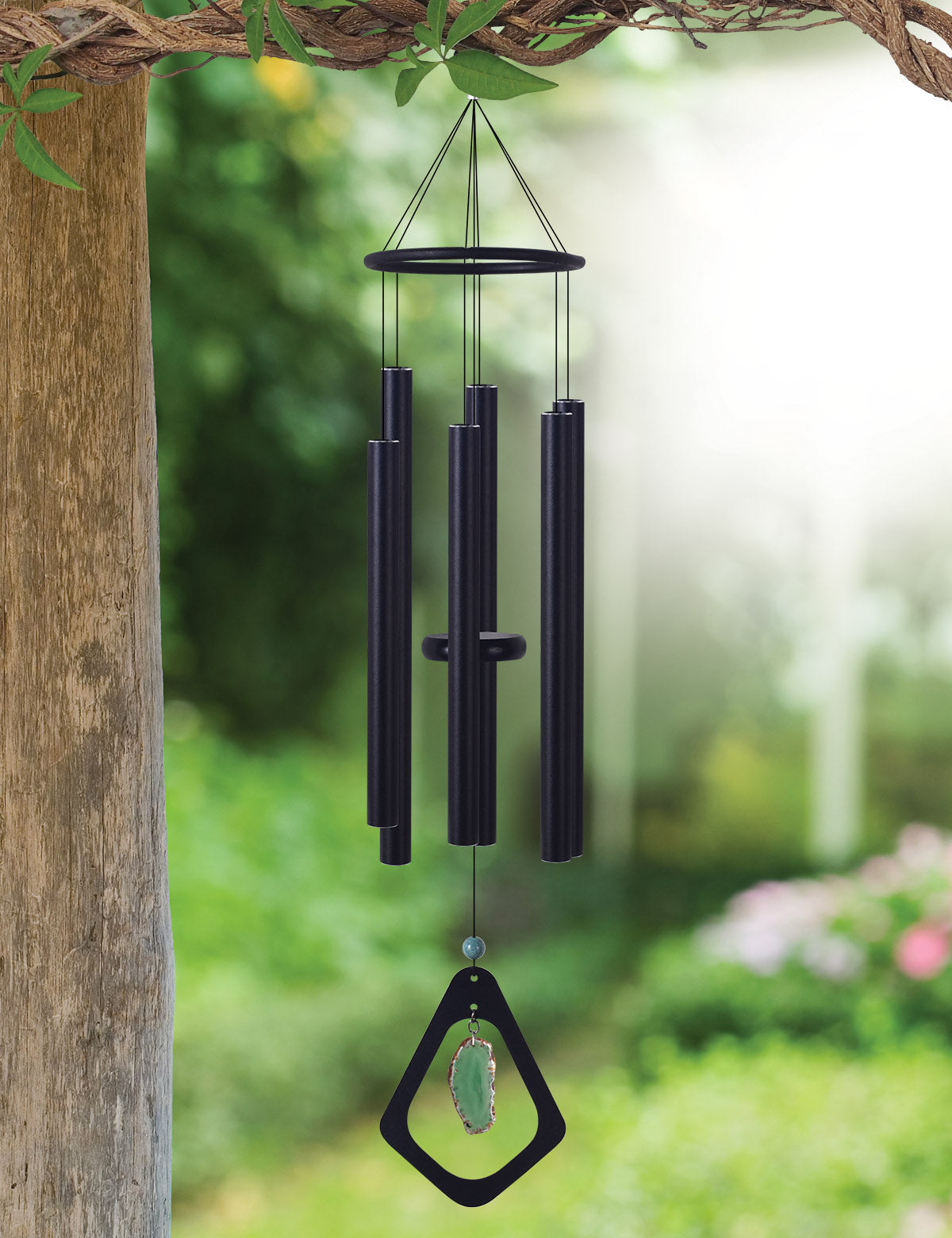 42 inch Orange Agate Wind Chime