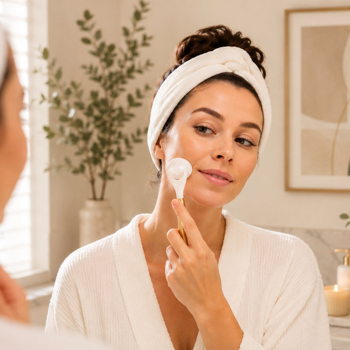 LUNAESCENT® Touch-Free Skincare Delivery System with Spatula