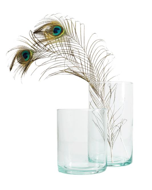 Kade Recycled Glass Hurricanes