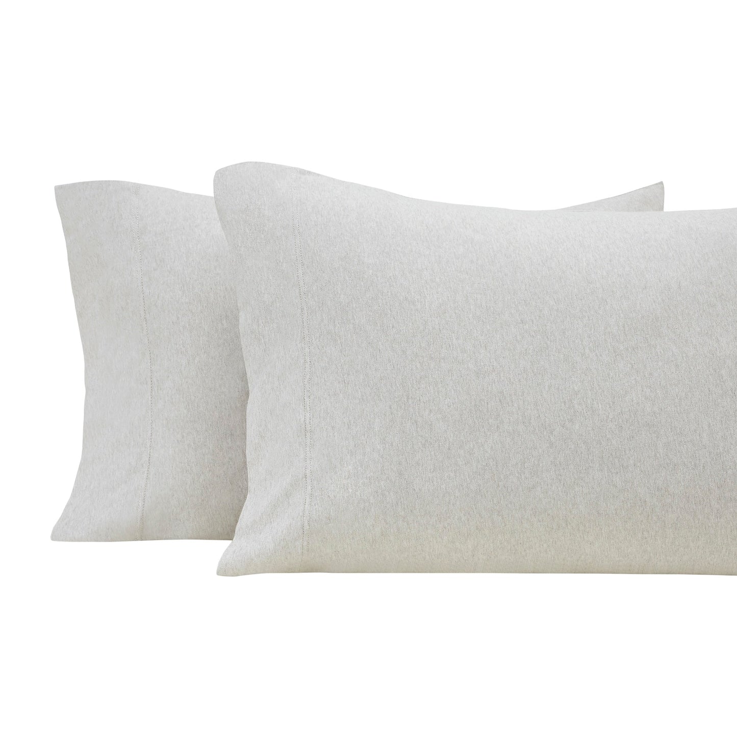 S/2 Halston Cotton Melange Jersey Pillowcase