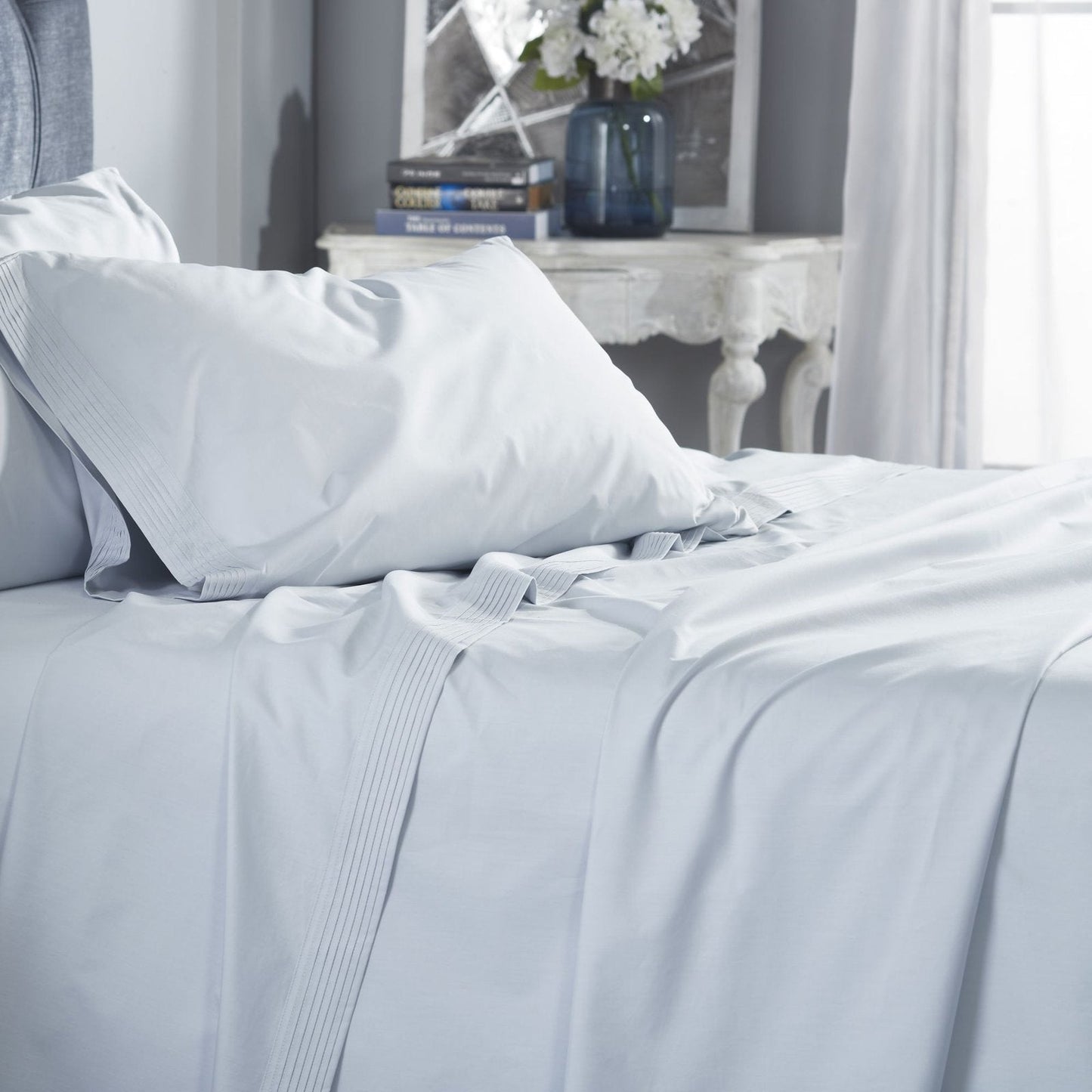 Venice Egyptian Cotton Percale Sheet Set