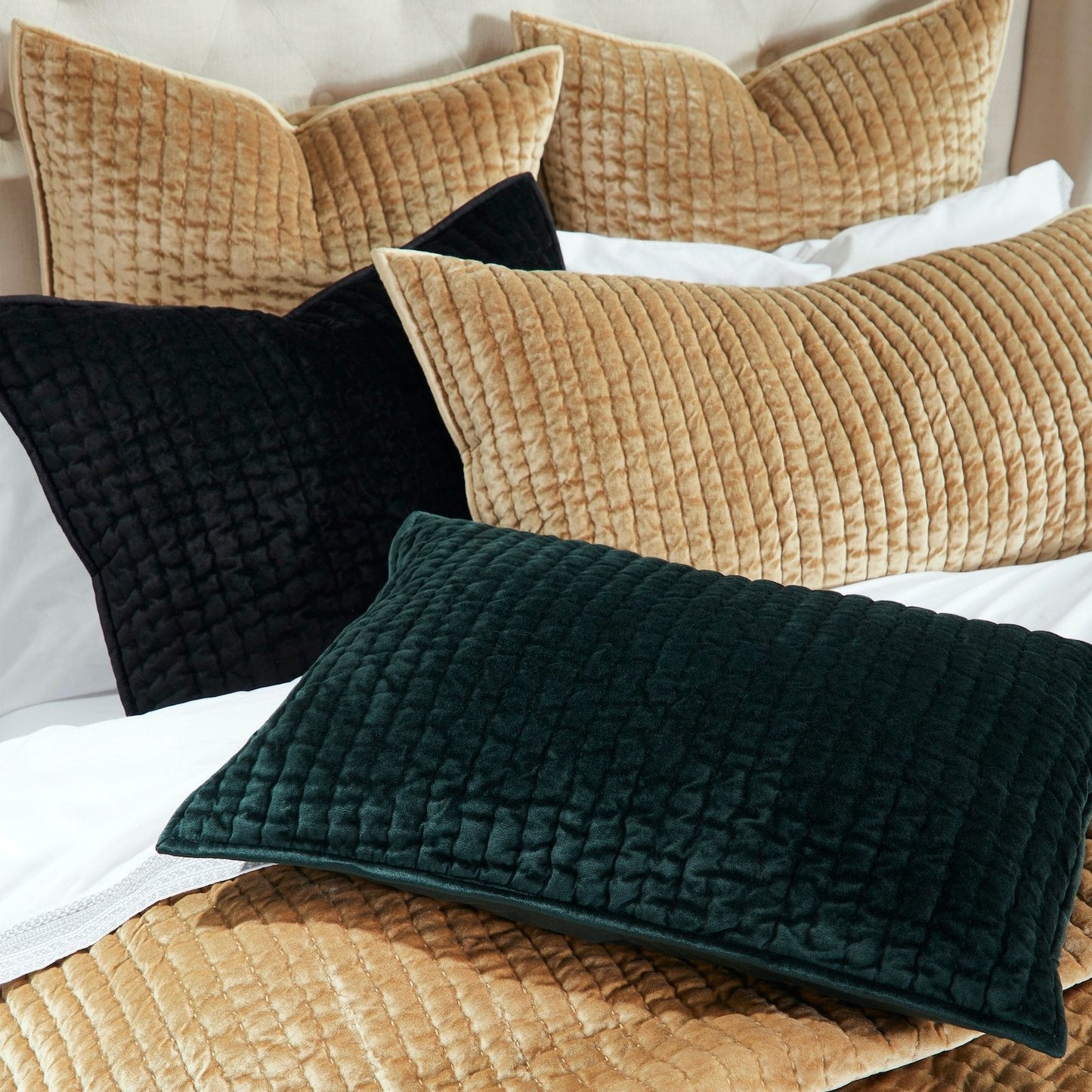 Walton Channel Velvet Quilt Sham - Clearance