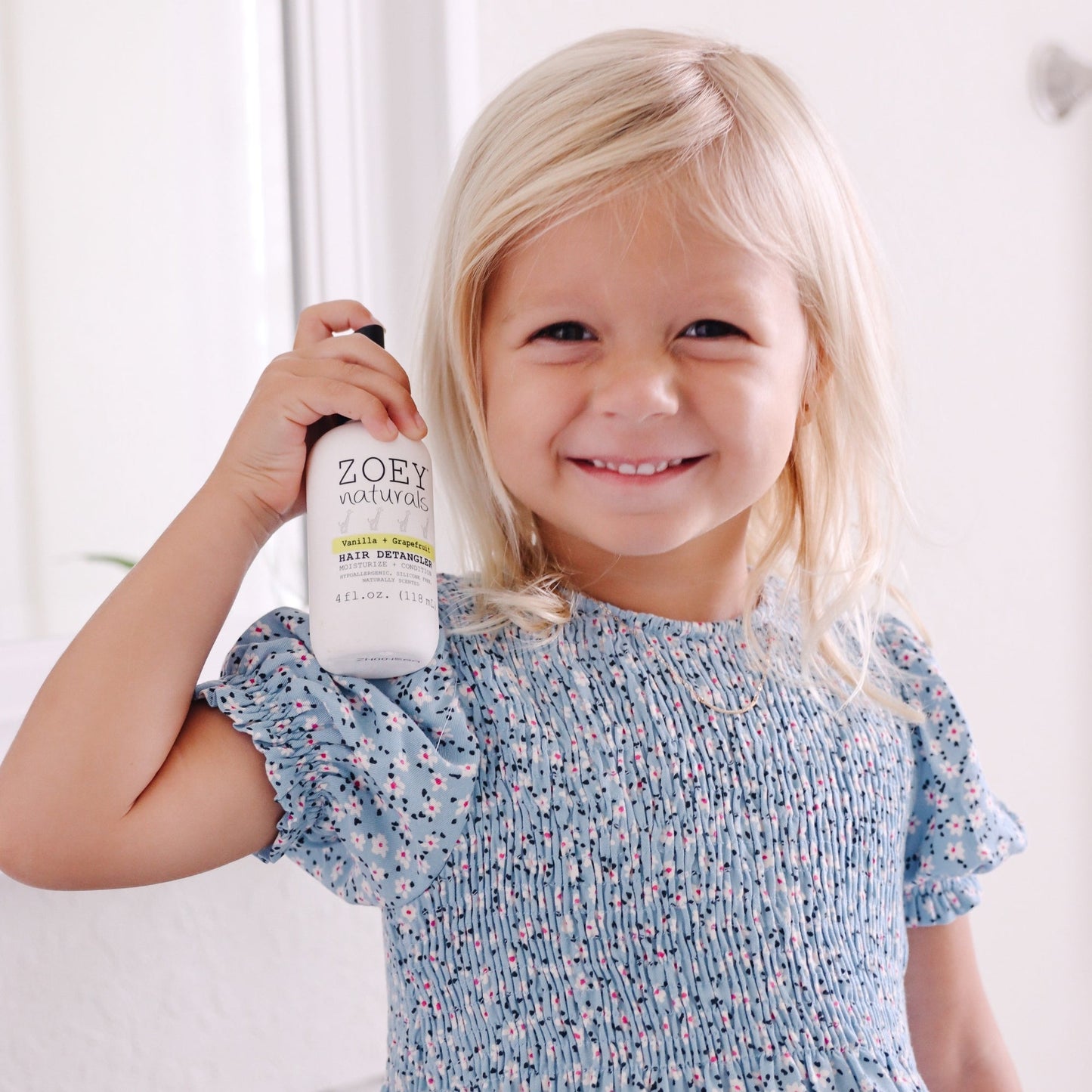 Vanilla + Grapefruit Hair Detangler