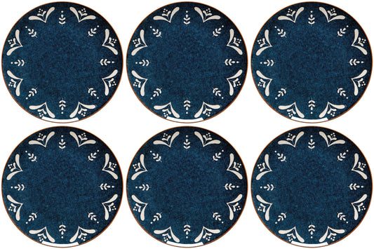 Set of 6 Nightbloom Dinner Plate 10.5 Inch