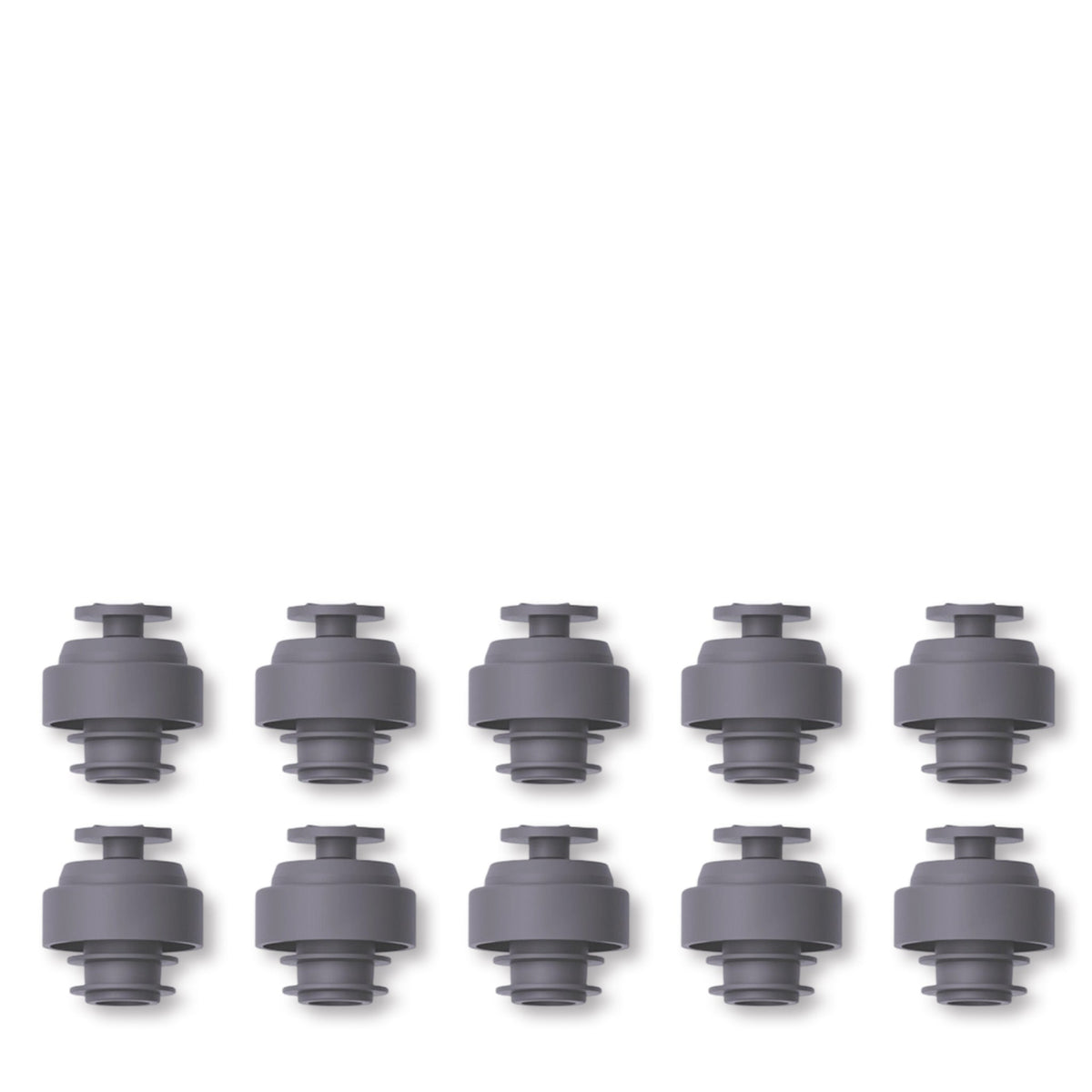 Ten Perfectly Sealing Silicone Stopper Bundle
