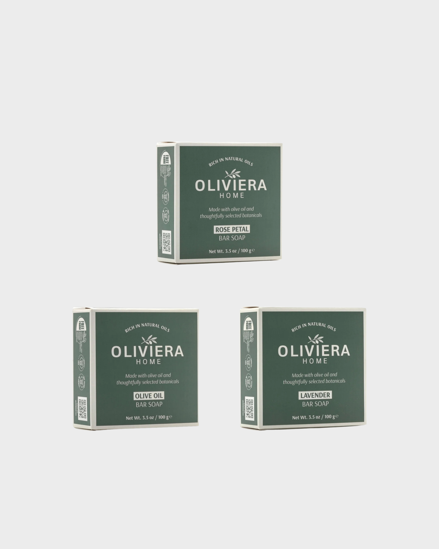 Mediterranean Ritual Bar Soap Trio