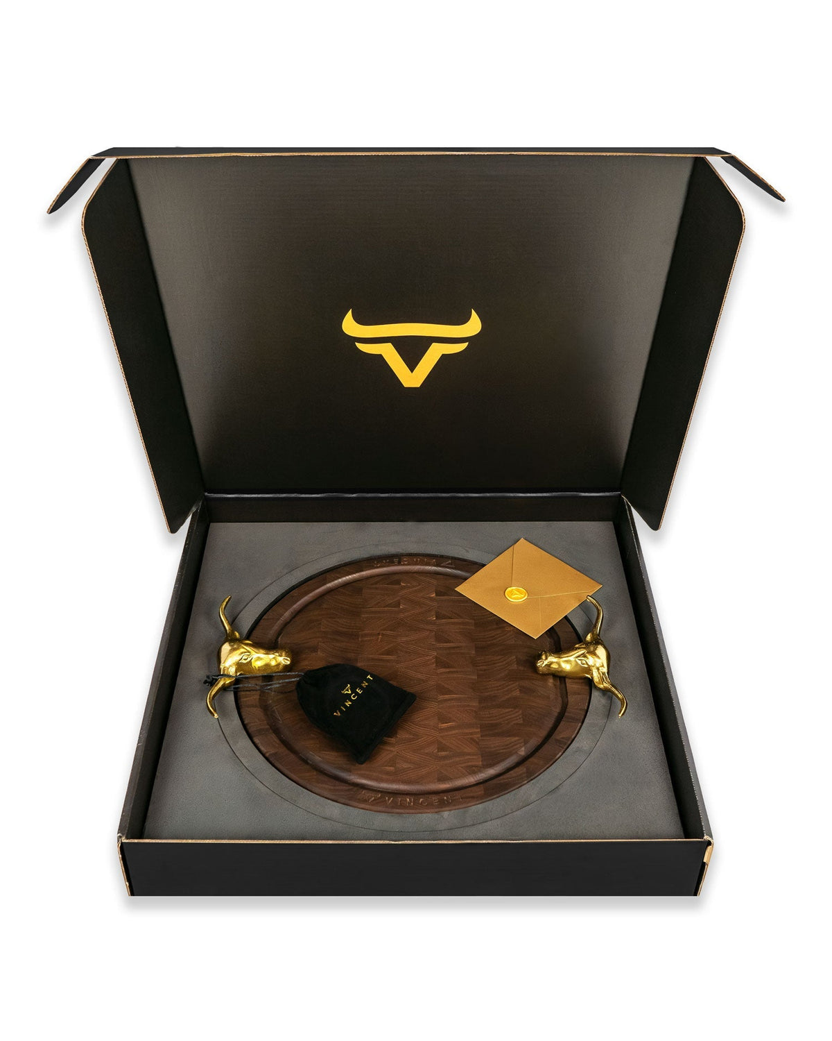 The Ritual 18" x 18" Walnut Carving & Presentation Board