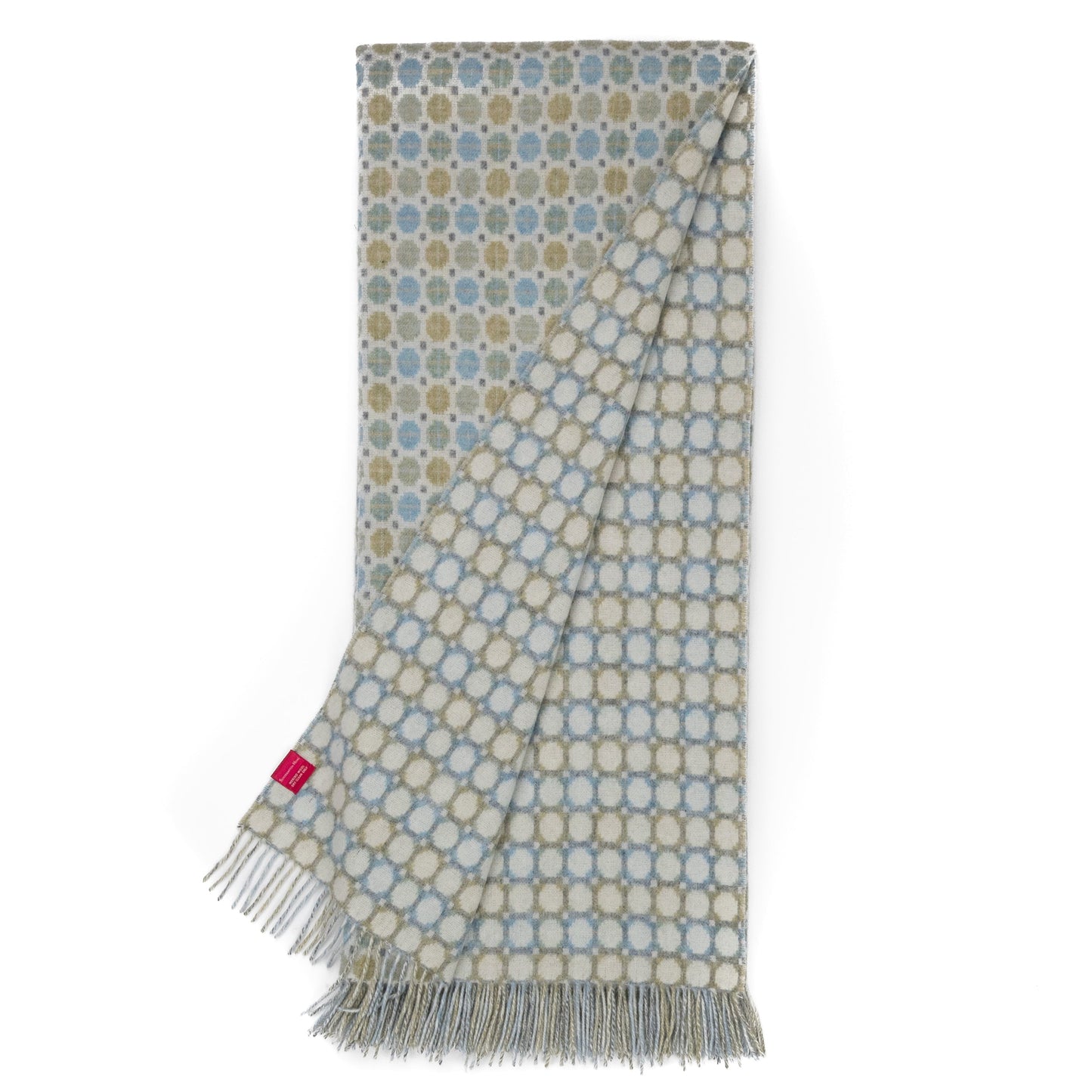 Southampton Home Merino Wool Medallion (Sky)