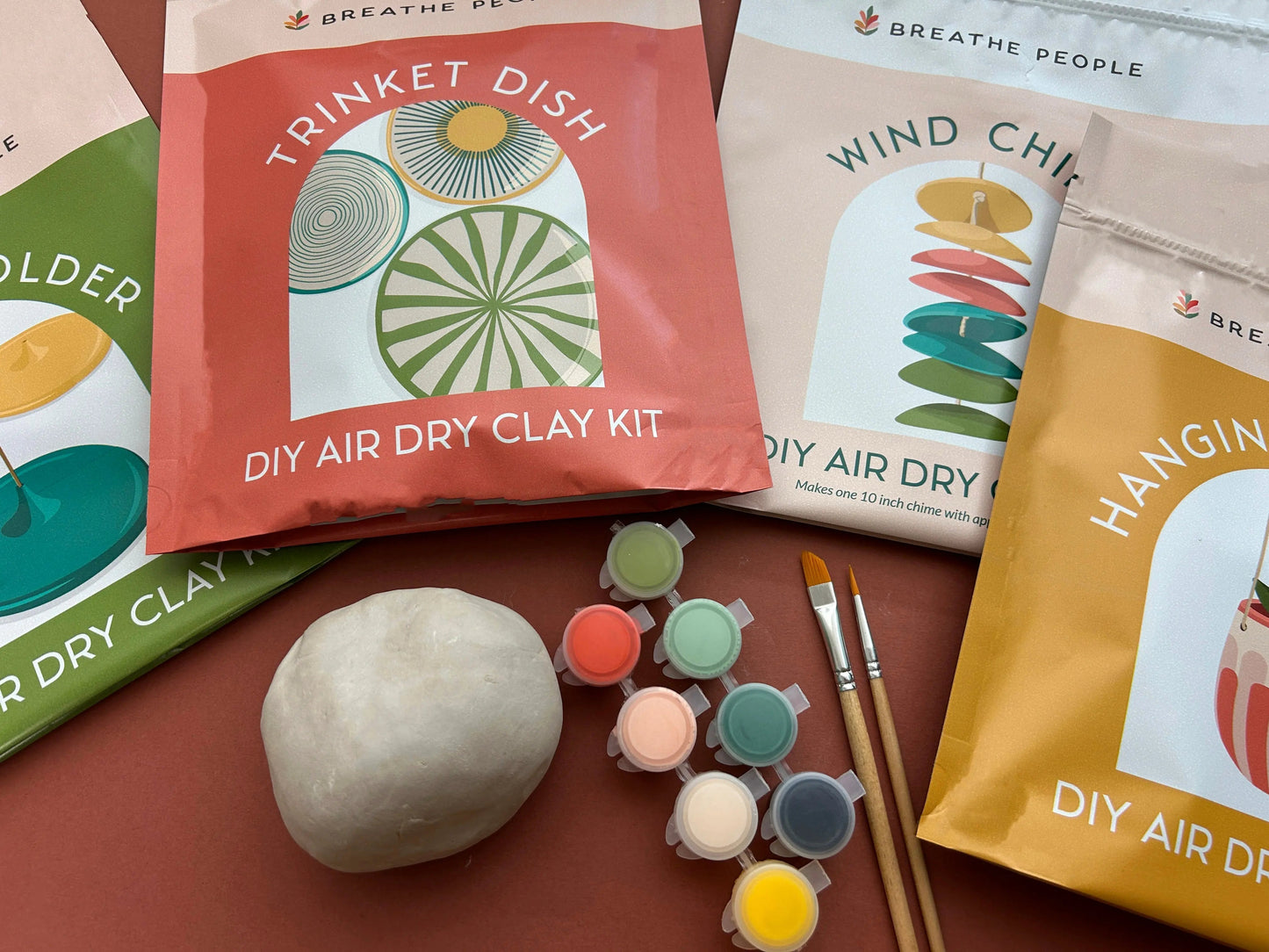 DIY Air Dry Clay Kit- Make Your Own Hanging Planter