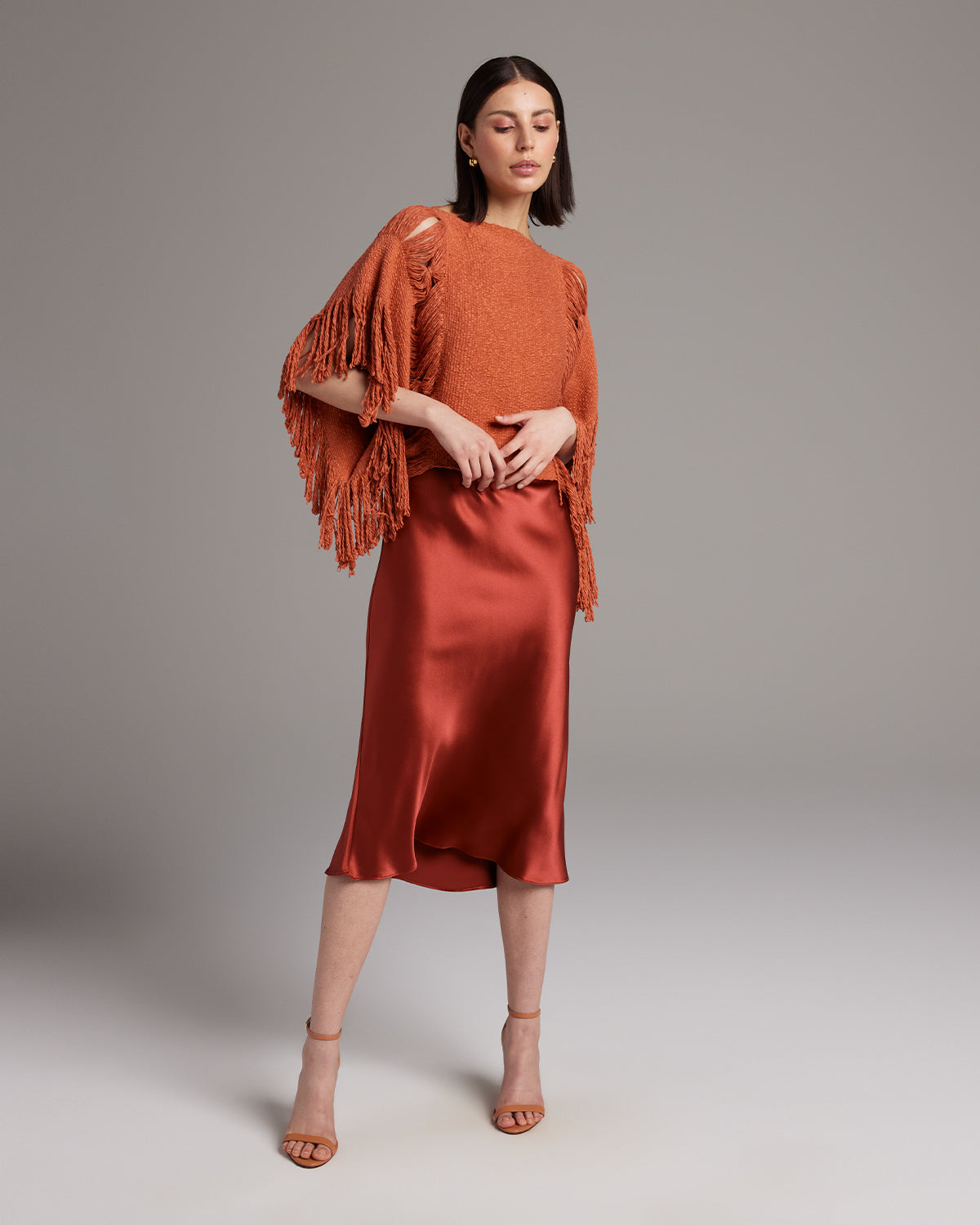 Lace Fringe Crop Top